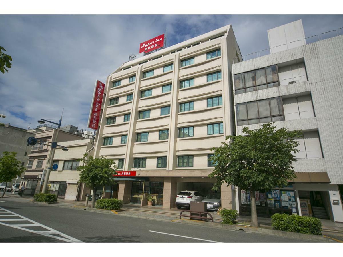 Hyper-Inn Takamatsu Ekimae Esterno foto